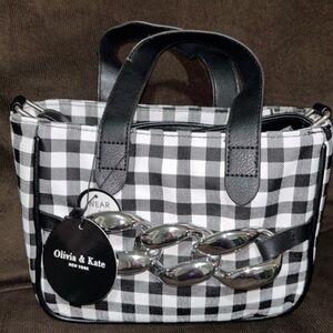Checkered Purse
